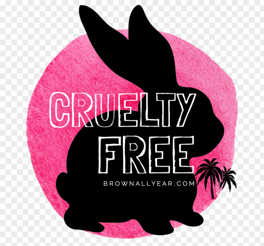 Cruelty Free Animal Testing Logo Brand Font PNG