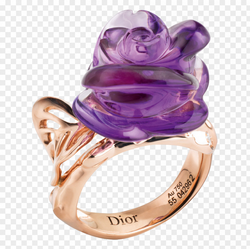 Dior Jewelry Amethyst Christian SE Ring Jewellery Sapphire PNG