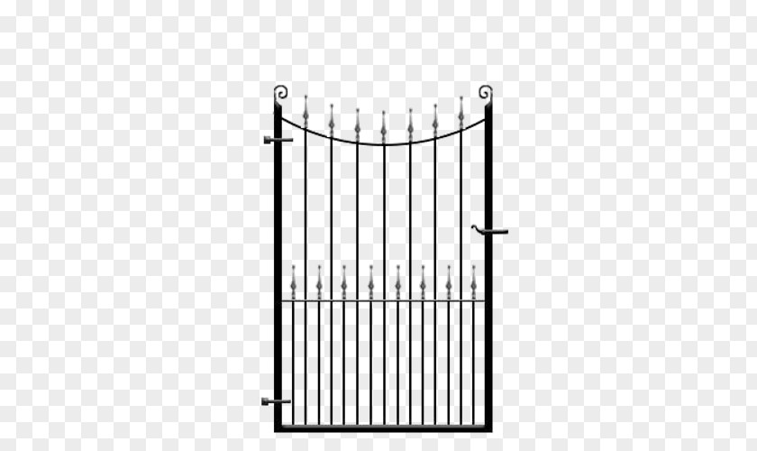 Gate Fence Wrought Iron Garden Metal PNG