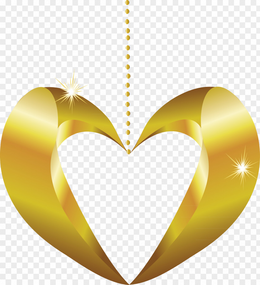 Modern Heart Valentine's Day Love Clip Art PNG