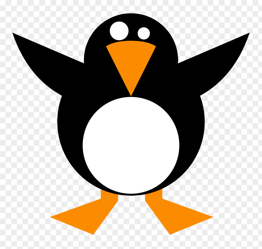 Pictures Of A Penguin Drawing Clip Art PNG