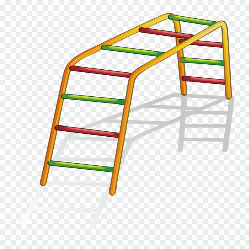 Vector Rainbow Bridge Jungle Gym Playground Royalty-free Clip Art PNG