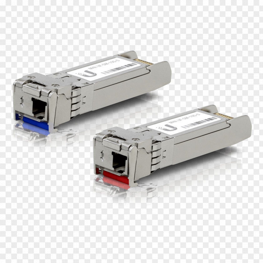 10 Gigabit Ethernet Small Form-factor Pluggable Transceiver Single-mode Optical Fiber Ubiquiti Networks SFP+ PNG