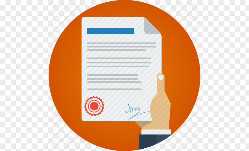 Contract Icon Vector PNG