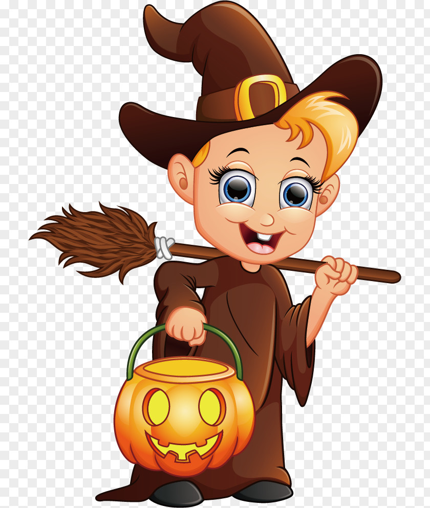 Decorating For Halloween Illustration Image Vector Graphics PNG