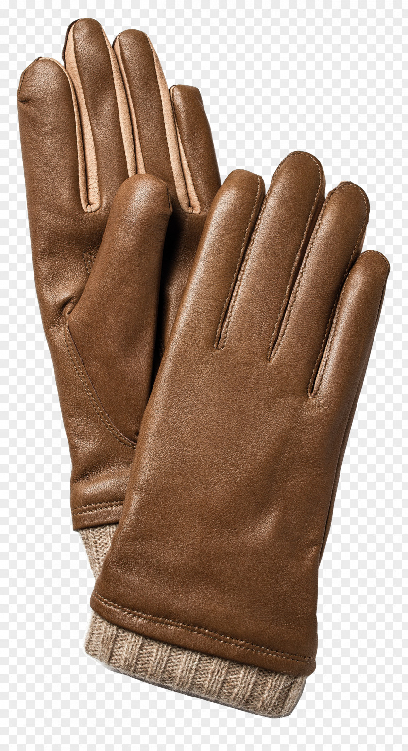 Finger Glove Brown Safety PNG