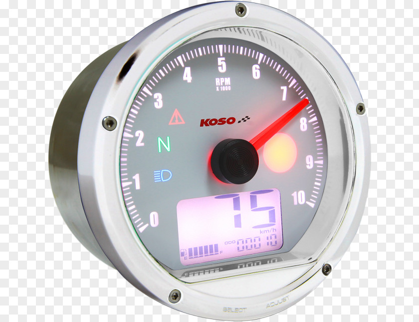 Motorcycle Components Motor Vehicle Speedometers Tachometer Gauge Shift Light PNG