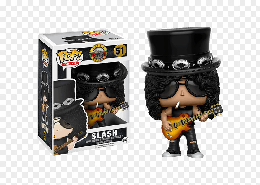 Toy Funko Action & Figures Designer Guitarist Guns N' Roses PNG