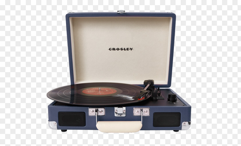 Crosley Cruiser CR8005A CR8005A-TU Turntable Turquoise Vinyl Portable Record Player Phonograph PNG
