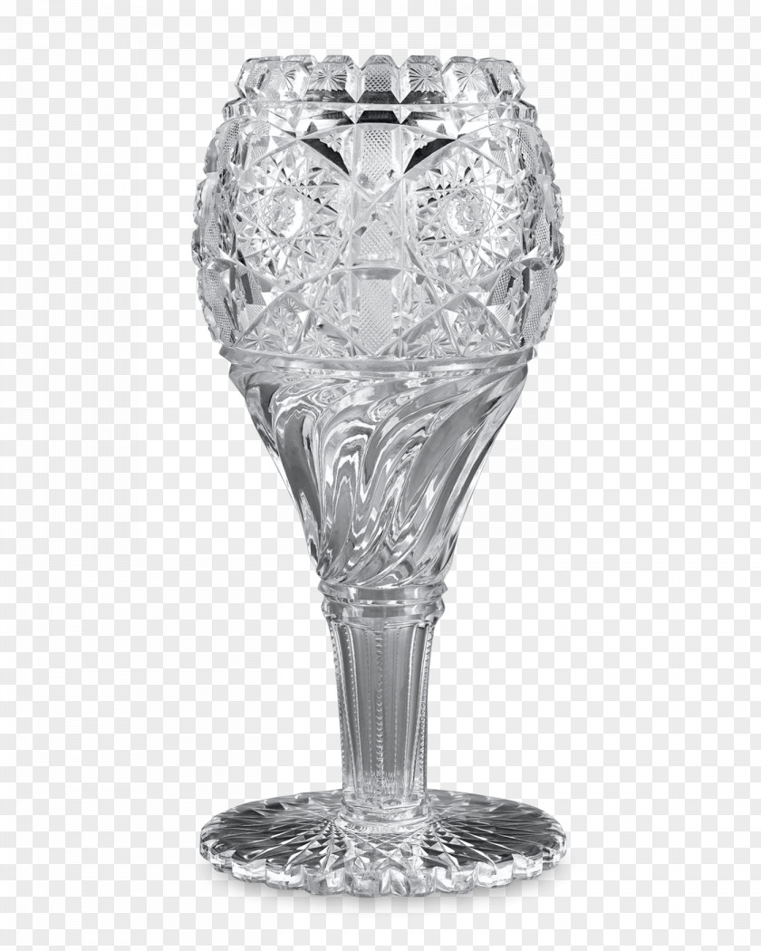 Glass Wine Crystal Vase Stemware PNG