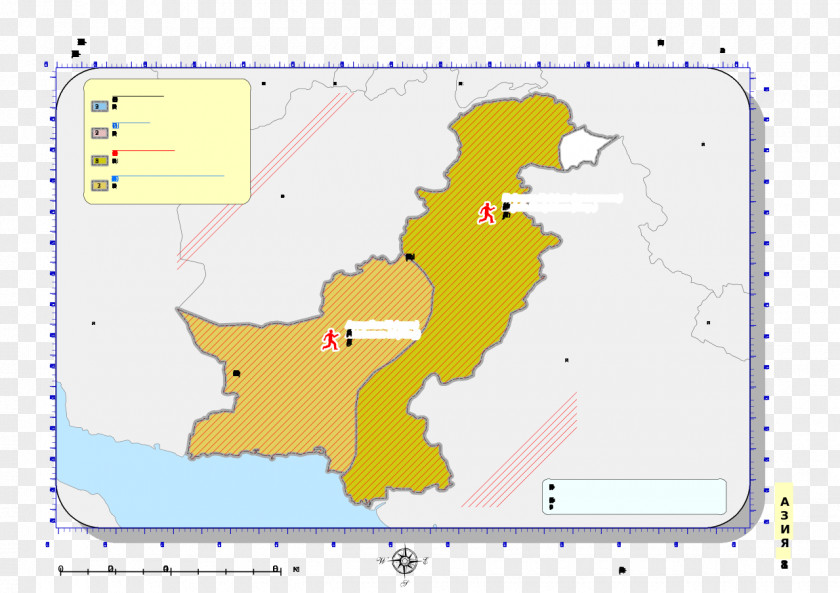 Map Vector Mapa Polityczna Pakistan PNG