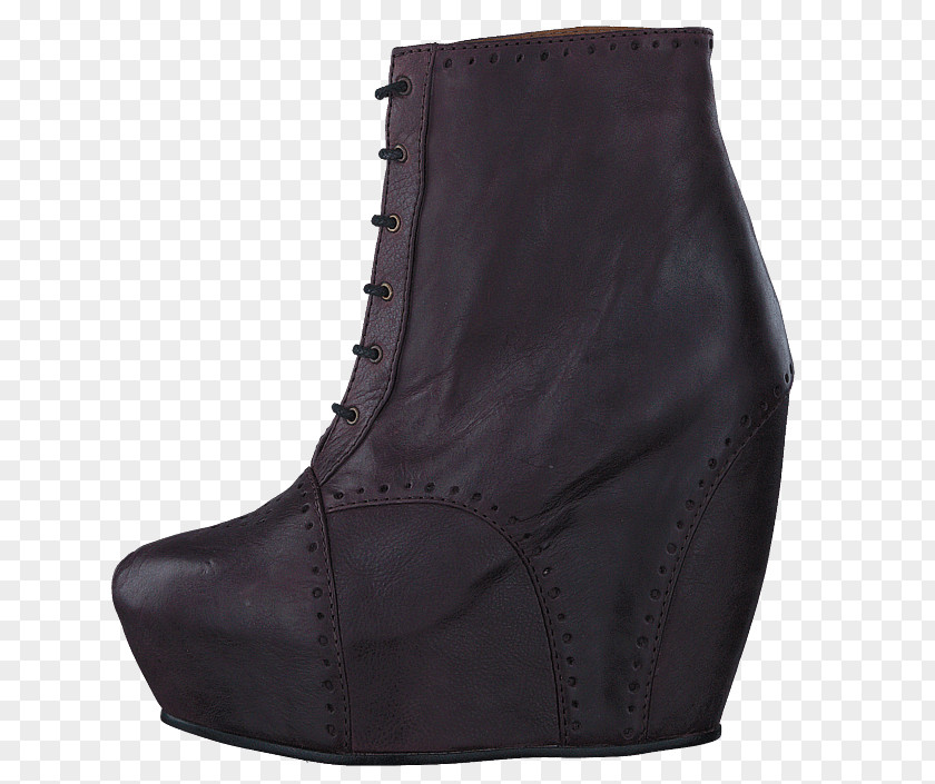 Boot Wedge High-heeled Shoe Leather PNG