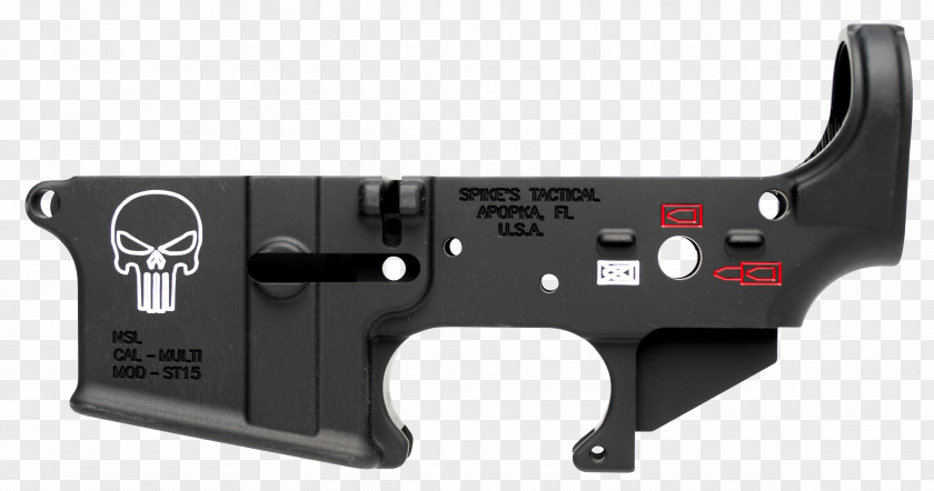 Receiver AR-15 Style Rifle Firearm Ghost Gun PNG style rifle gun, assault clipart PNG