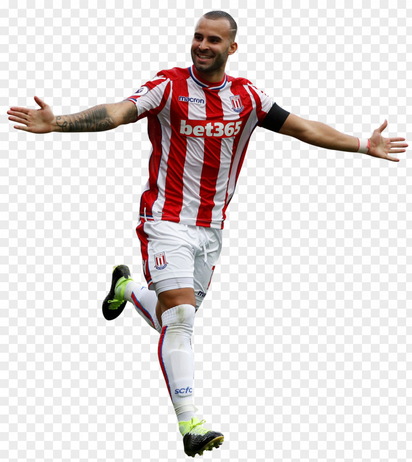 Stoke Soccer Player City F.C. Football Jersey Team Sport PNG