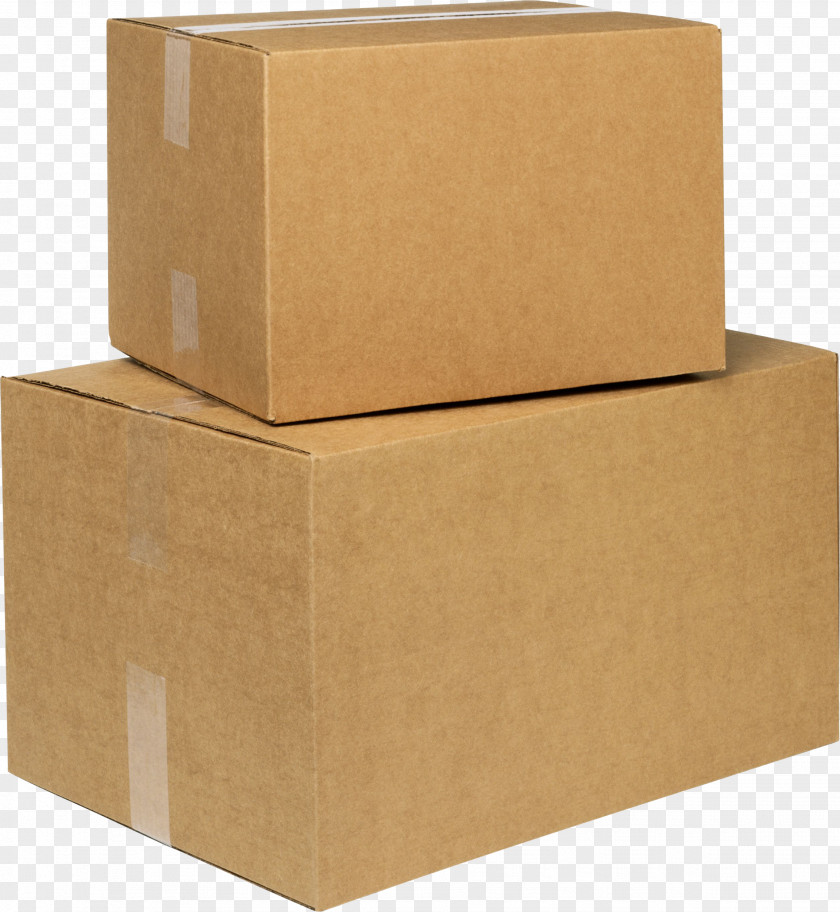 Yellow Cardboard Box Material Free To Pull Adhesive Tape Paper PNG