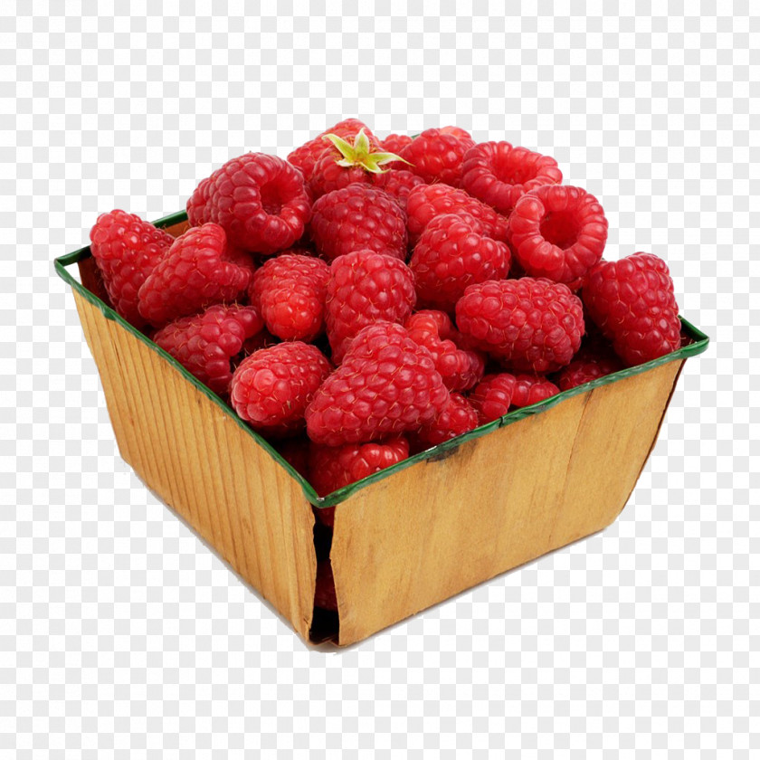 Basket Of Raspberries Strawberry Raspberry Blackberry Food PNG