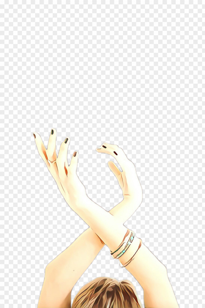 Beige Elbow Arm Hand Glove Finger Joint PNG