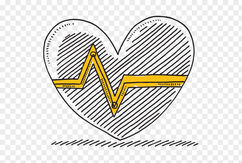 Heart Drawing Sketch PNG