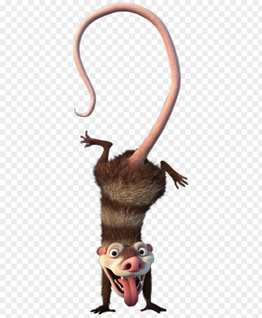 Ice Age Buck Scrat Sid Steffie Sloth PNG