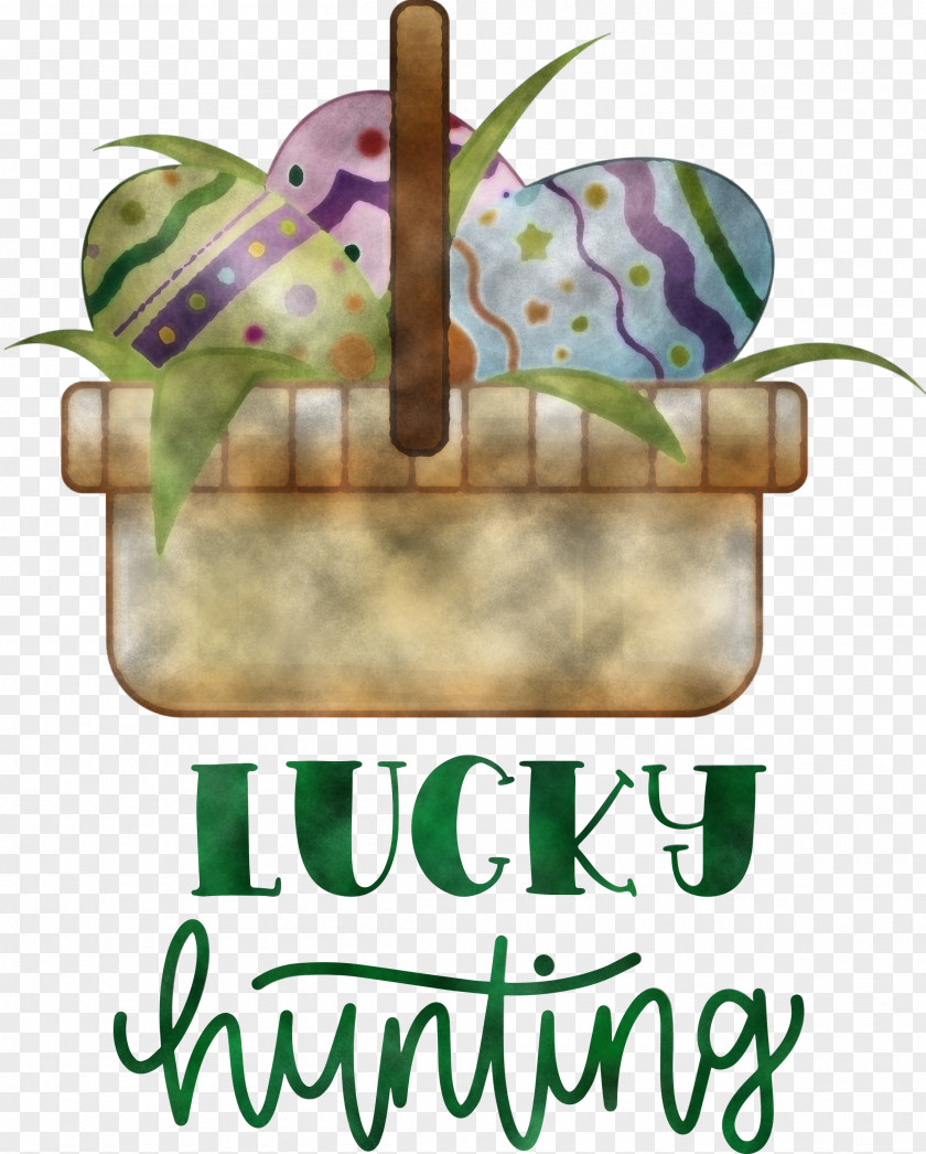 Lucky Hunting Happy Easter Day PNG