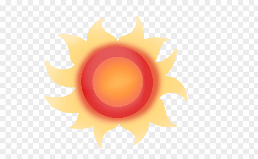 Sun Circle Wallpaper PNG