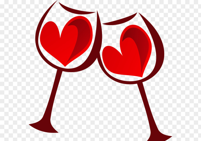 Valentine's Day Toast Clip Art PNG