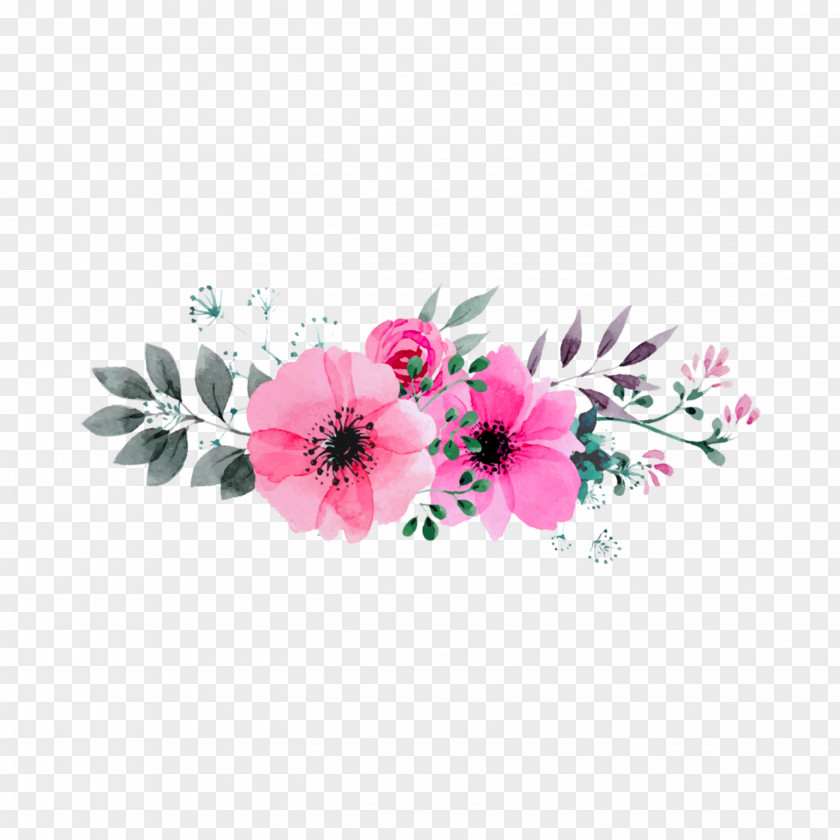 Blossom Bouquet Pink Flower Petal Gerbera Plant PNG