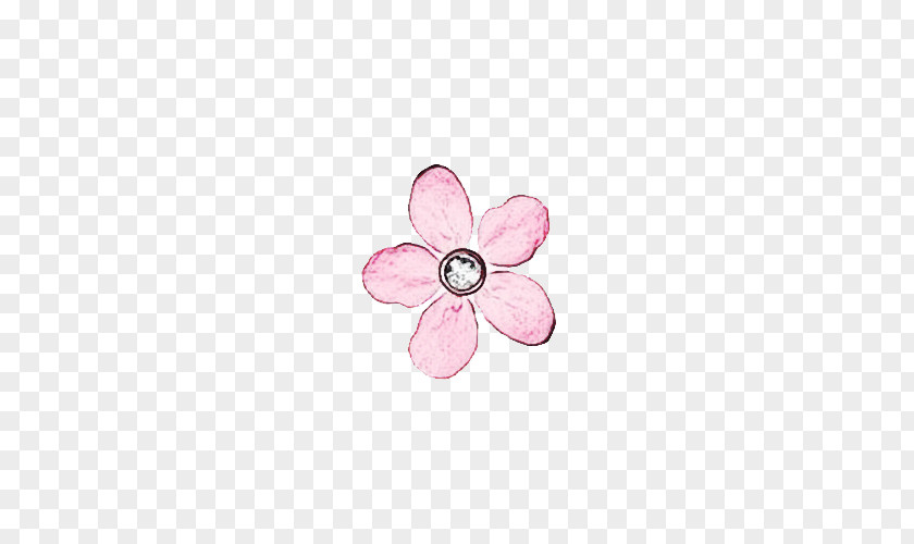 Blossom Magenta Pink Flower Cartoon PNG