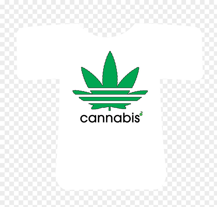 Cannabis Shop Logo Brand Line Font PNG