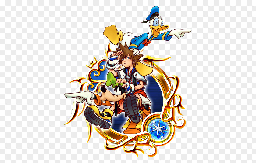Kingdom Hearts χ Scrooge McDuck Donald Duck Mickey Mouse Daisy PNG