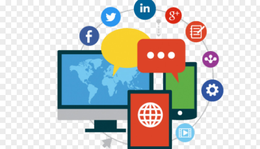 Media Business Social Marketing Digital PNG