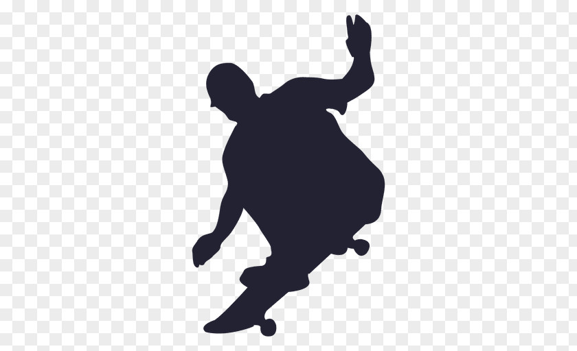 Water Skateboard Silhouette Skateboarding PNG