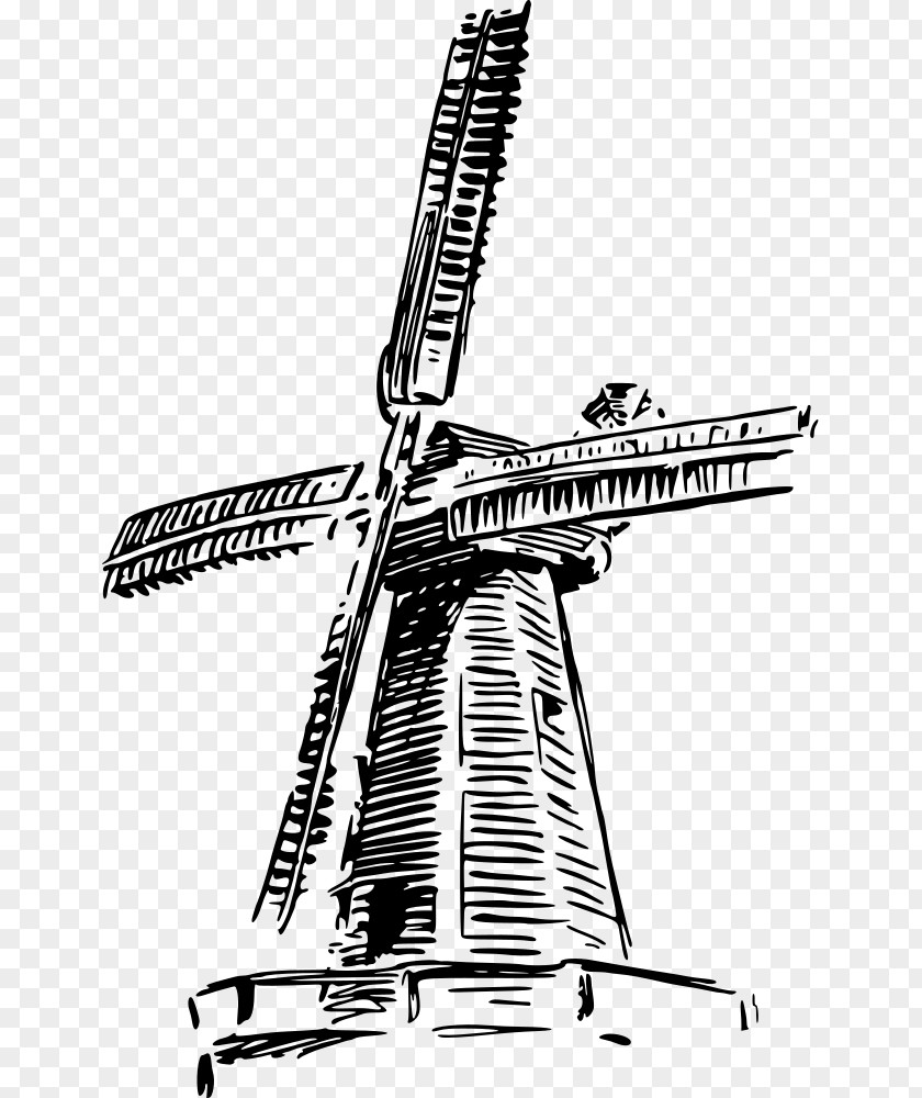 Windmill Paper Clip Art PNG