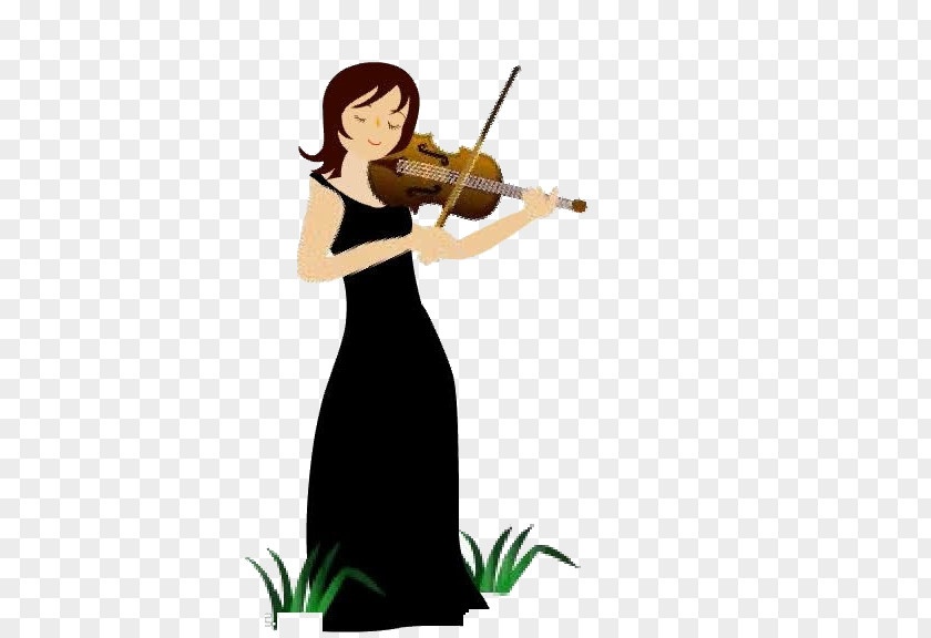 Hand Playing A Violin Fundal PNG