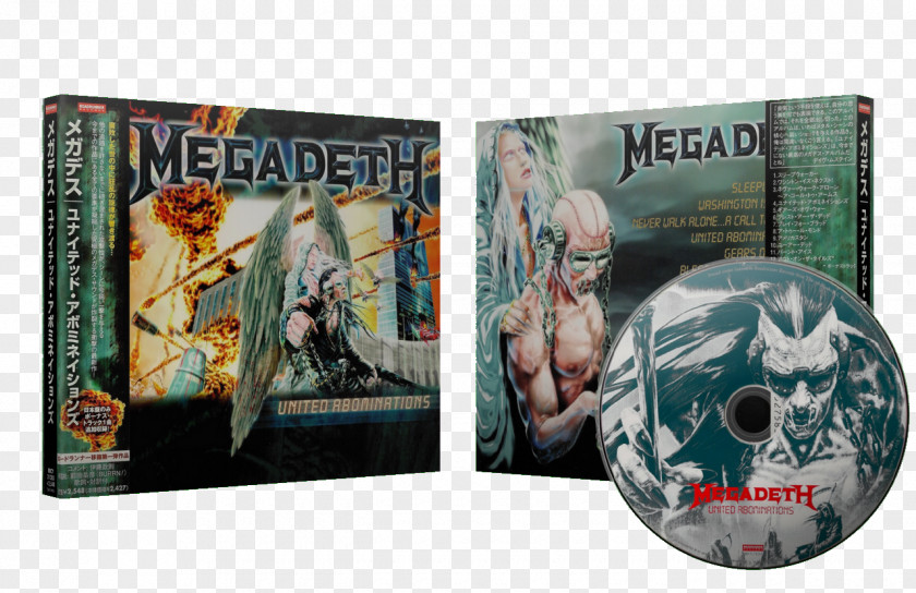 Megadeth United Abominations Thrash Metal Roadrunner Records Speed PNG