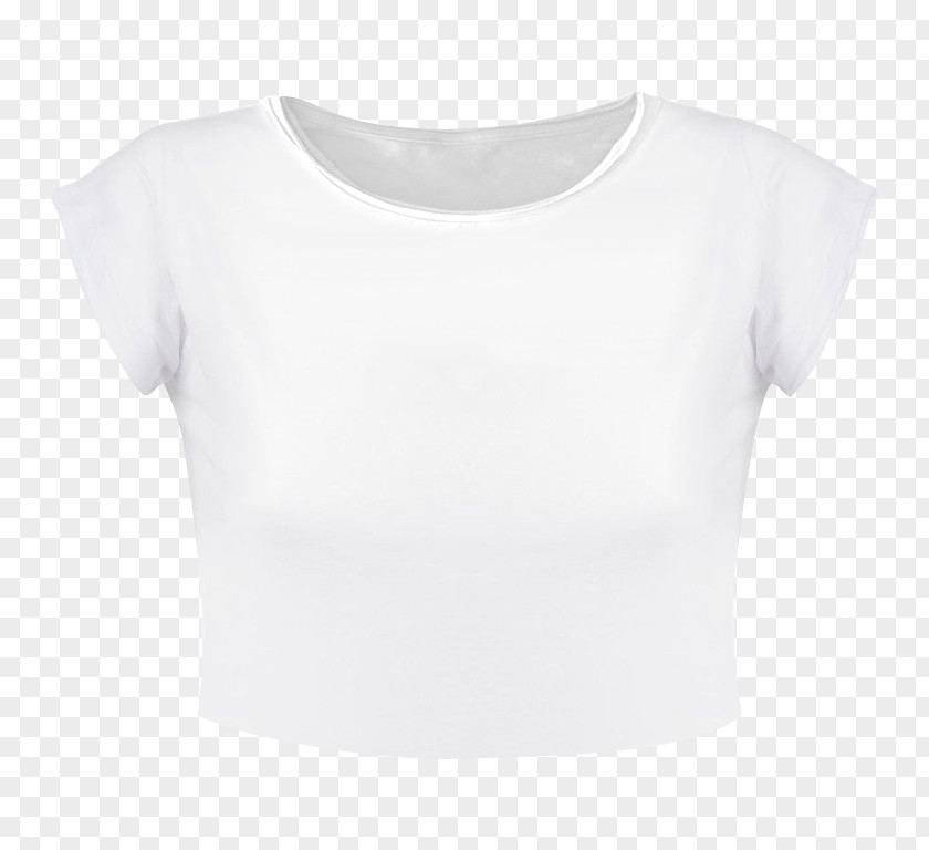 White T Shirt T-shirt Clothing Sleeve Shoulder Blouse PNG