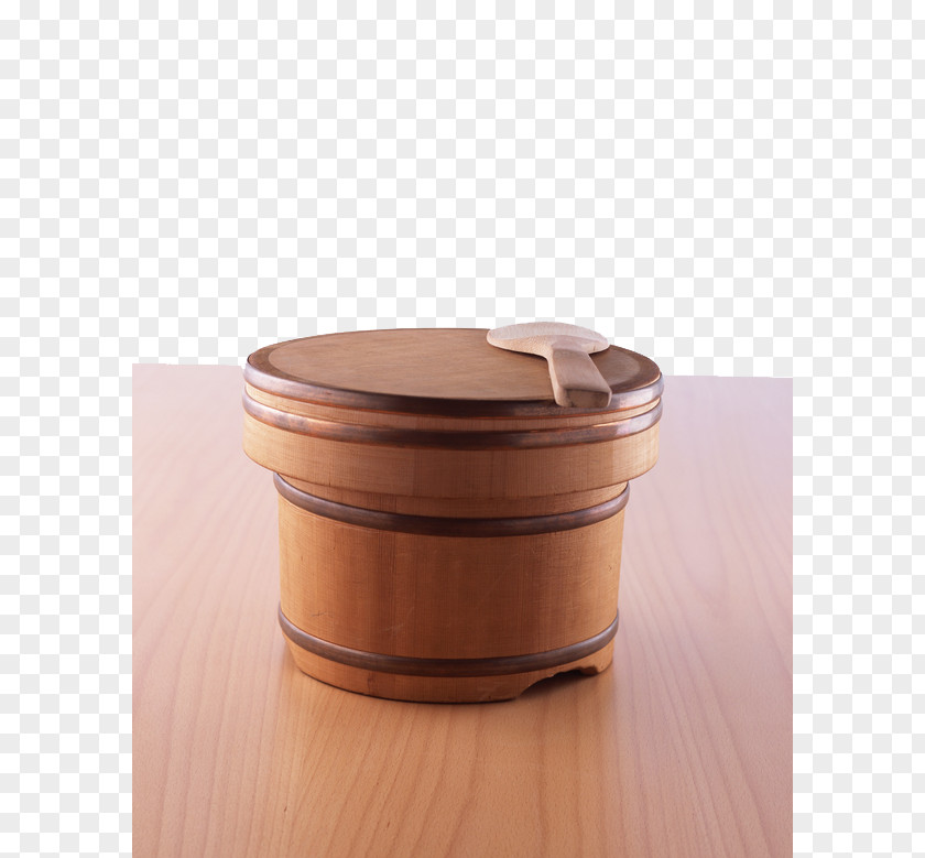 A Bucket Of Rice Cooked PNG