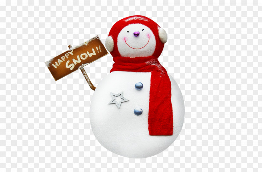 Christmas Snowman Free Matting Material Dongzhi Download PNG