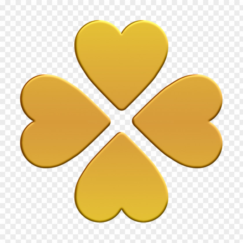 Clover Icon Four Leaf Nature PNG