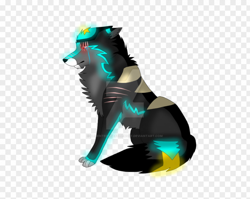 Cry Wolf Character Fiction Turquoise PNG