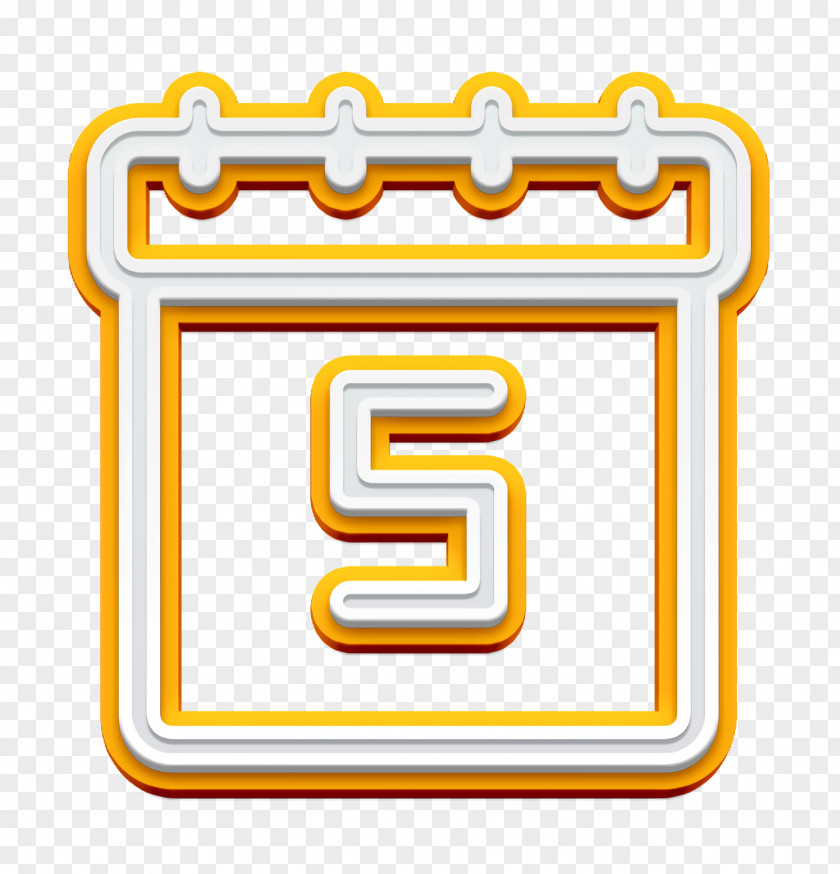 General UI Icon Five Interface PNG