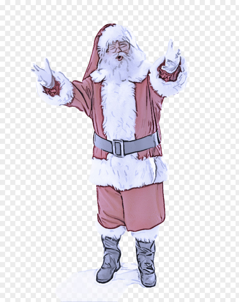 Gesture Beard Santa Claus PNG