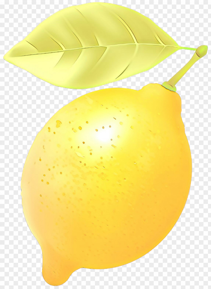 Meyer Lemon Pear Yellow Fruit Plant Leaf PNG