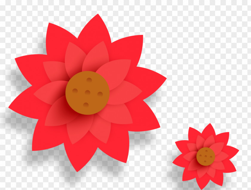 Red Lotus Decorative Material Royalty-free Icon PNG