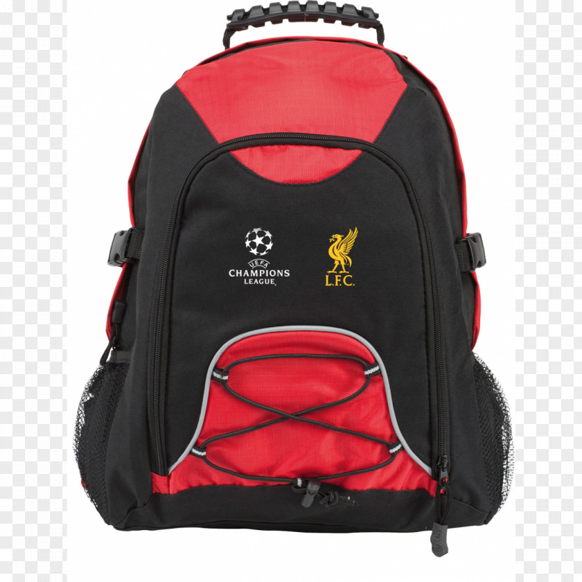 Backpack Liverpool F.C. UEFA Champions League Premier Bag PNG