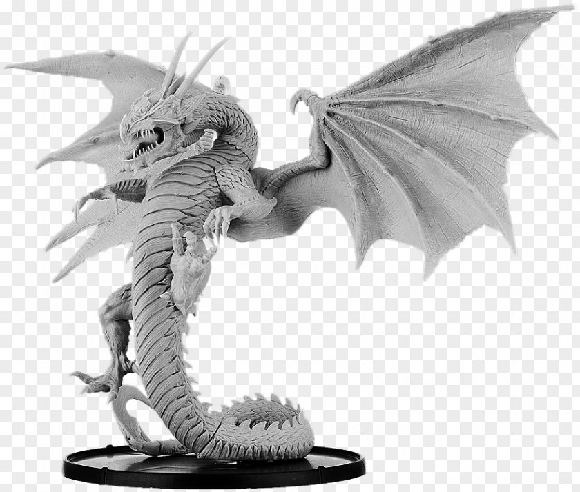 Dragon Figurine White Idris PNG