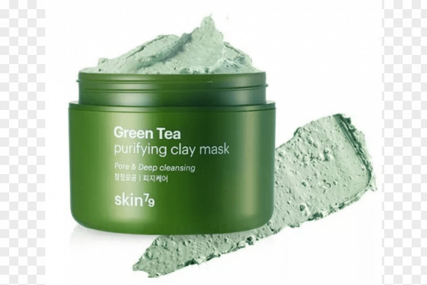 Green Tea Mask Skin Clay PNG