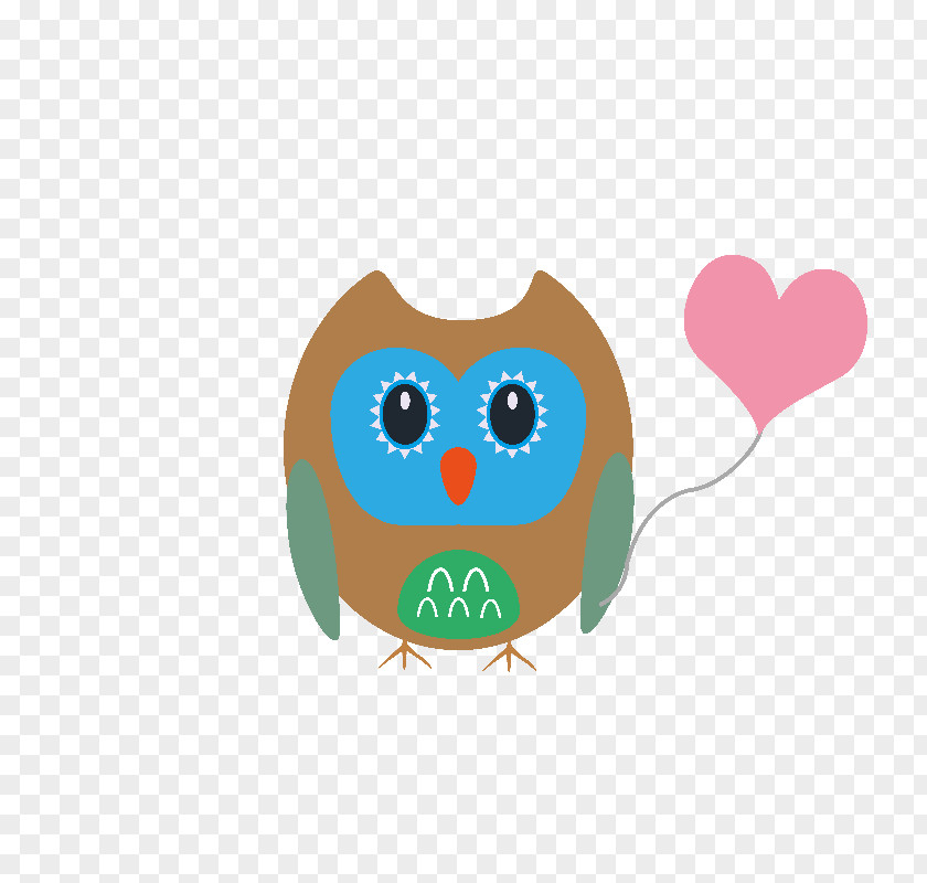 Owl Balloon Bag Design Mug PNG