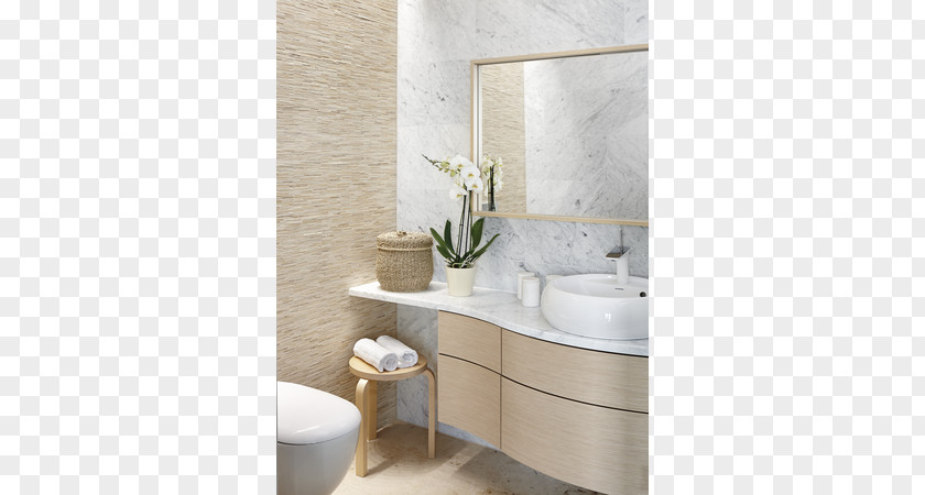 Golden Gate Bathroom Carrara Marble Countertop Tile PNG