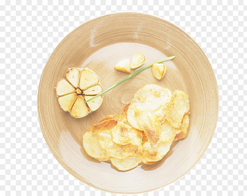 Potato Chips On A Ceramic Plate Junk Food French Fries Breakfast Dish PNG